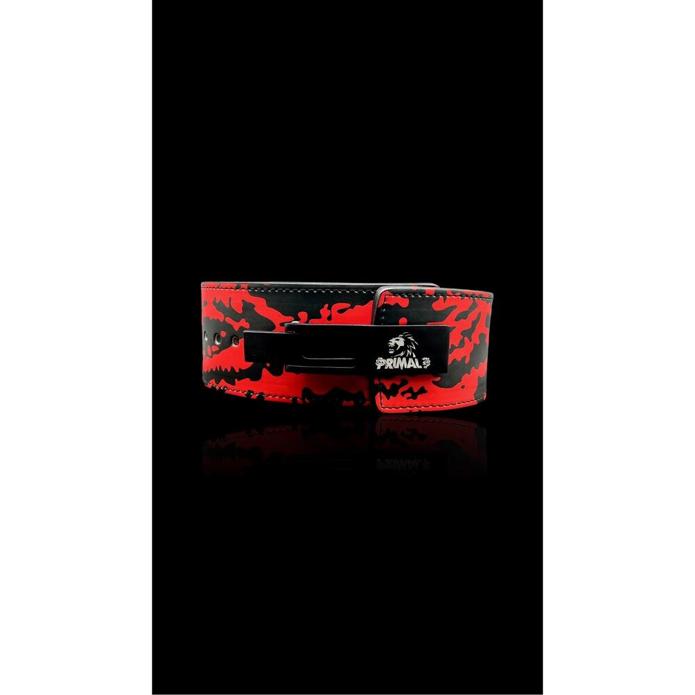 Primal Weightlifting Belt in Red Camo, size M, NIB!
